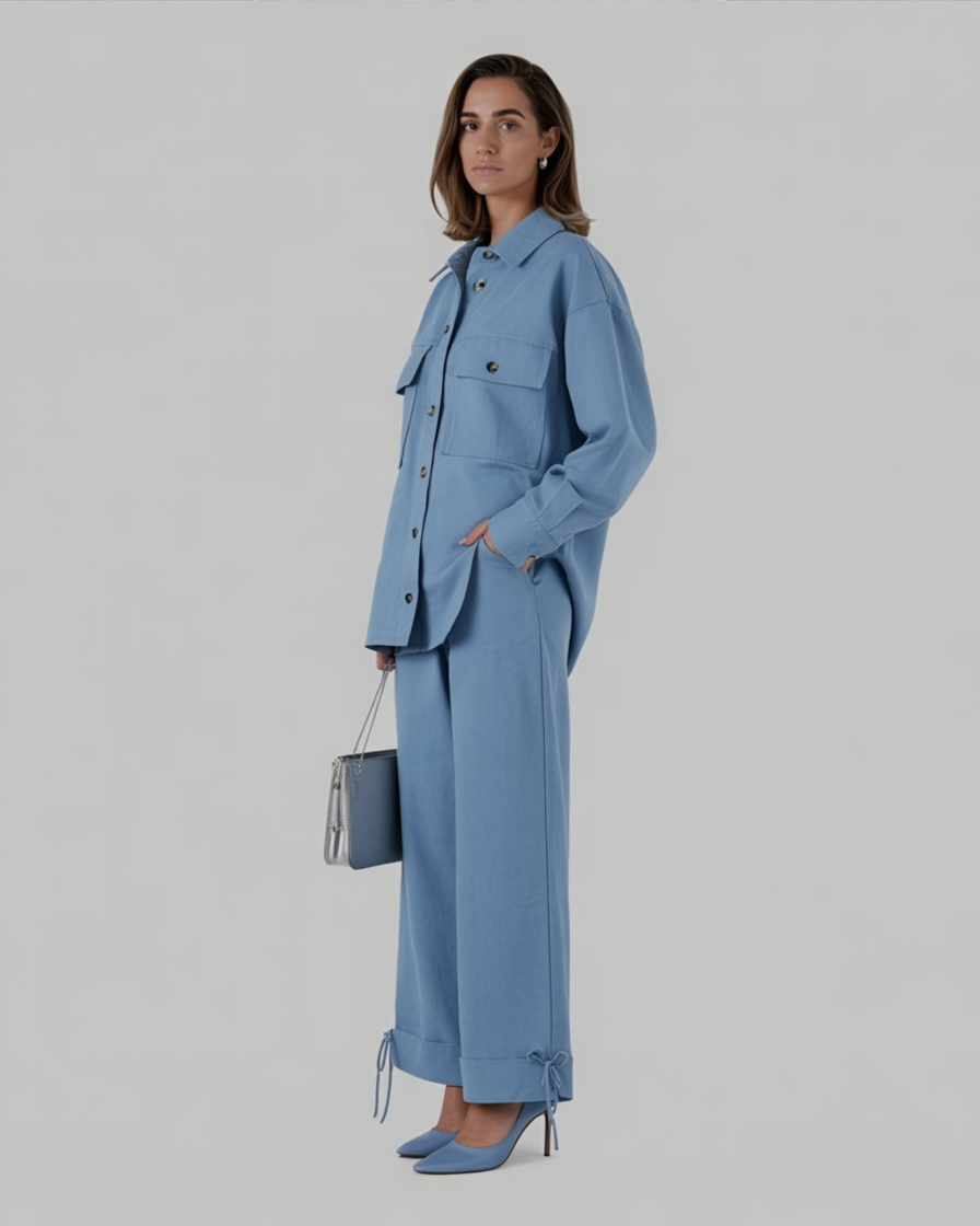 Lara Oversized Denim Set