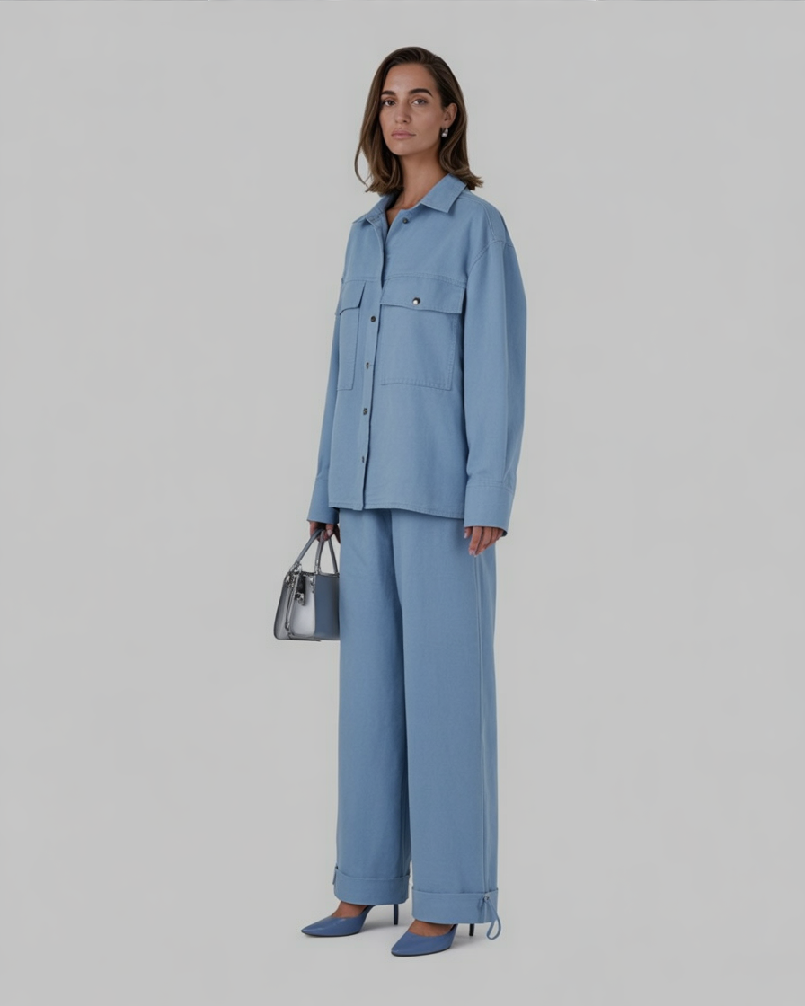 Lara Oversized Denim Set