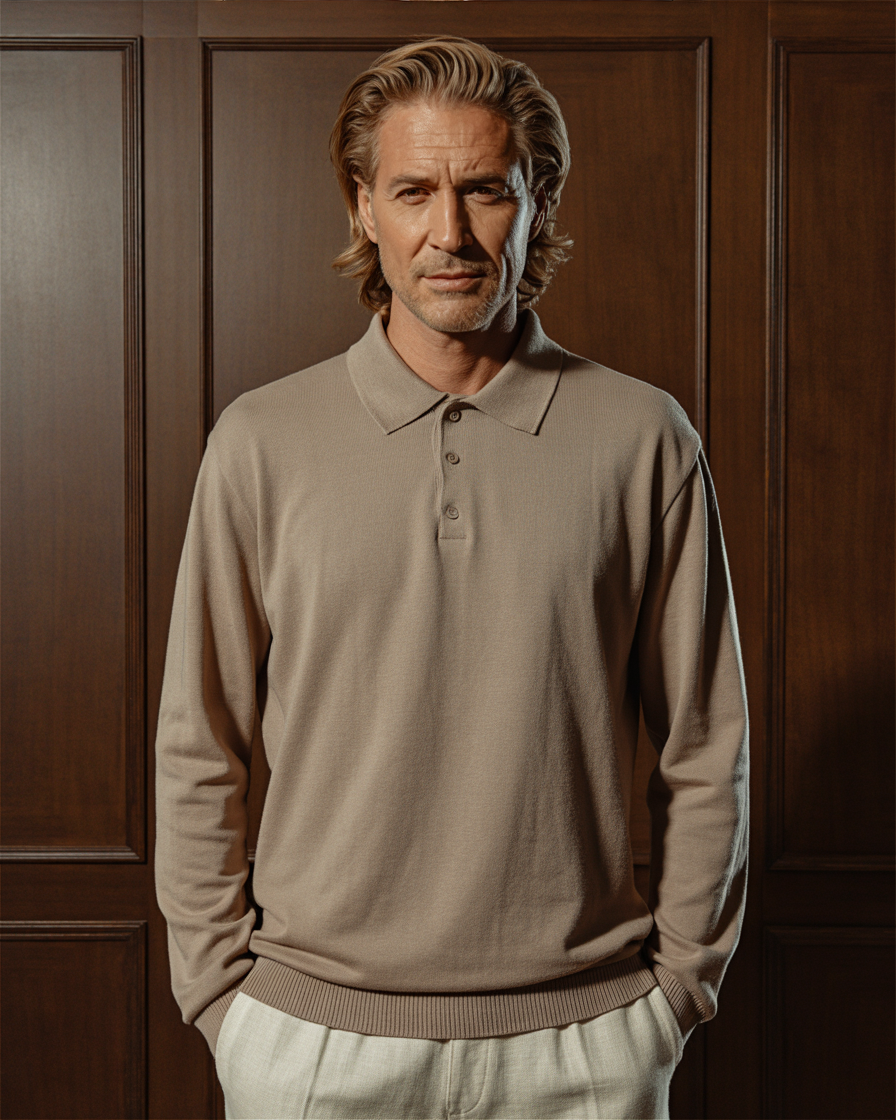 Marco Belair Pure Cashmere Polo